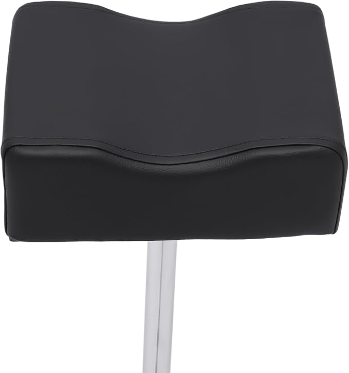 Pedicure Stool with Footrest, Height Adjustable Nail Pedicure Stool Leg Rest - Image 7