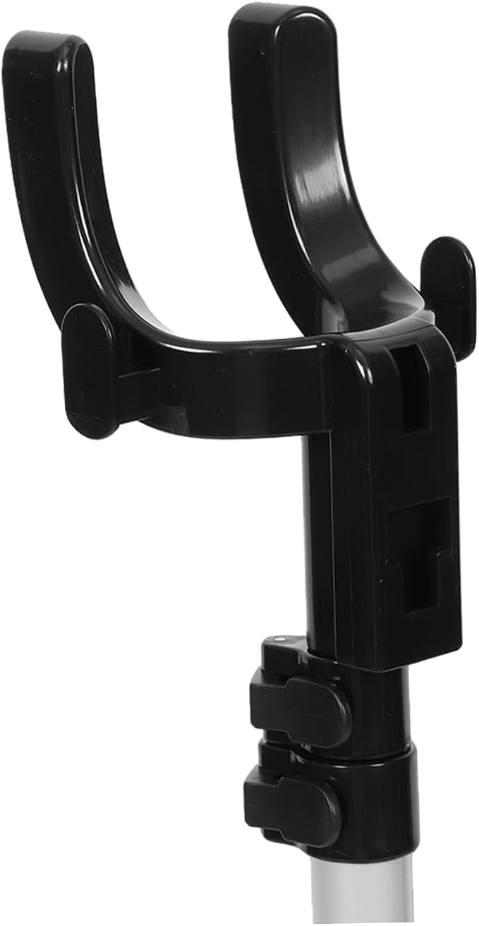 Happyyami Portable Ironing Board Steamer Rack Clothes Hanger Stand Foldable - Image 8
