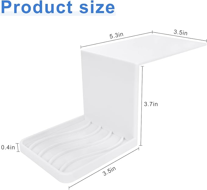 Ochine 2 Pack Laundry Detergent Cup Holder Drip Catcher Tray No Mess Fabric - Image 6
