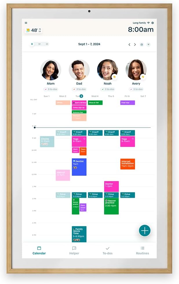 Hearth Display 27" Digital Calendar by HearthDisplay
