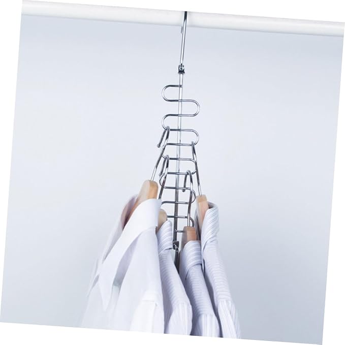 2pcs Multi Hole Clothes Drying Hangers Clothes Rack - Image 5