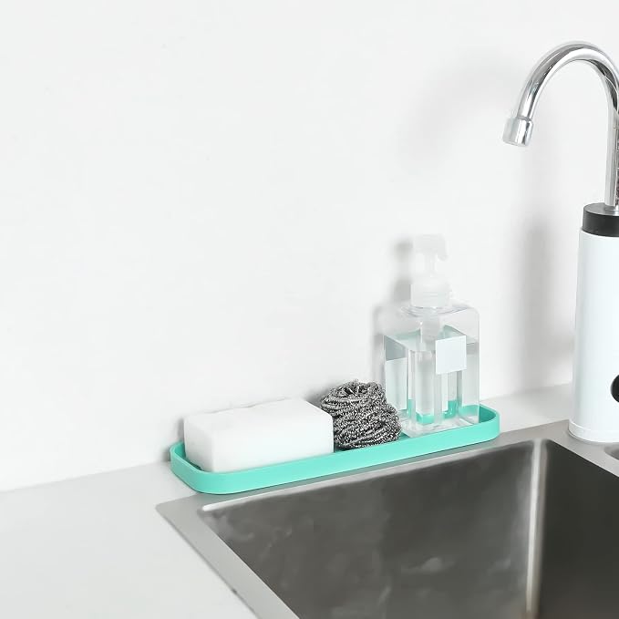 Silicone Kitchen Sink Organizer Tray - Image 9