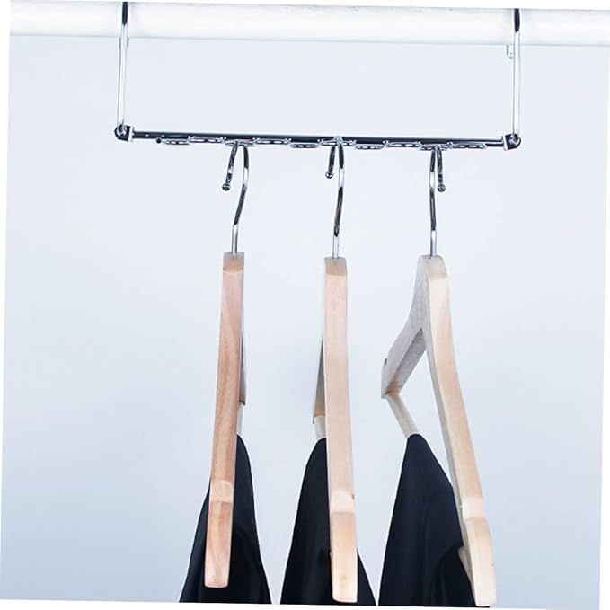 Cabilock 2pcs Multi Hole Clothes Drying Rack Clothes Hangers - Image 8