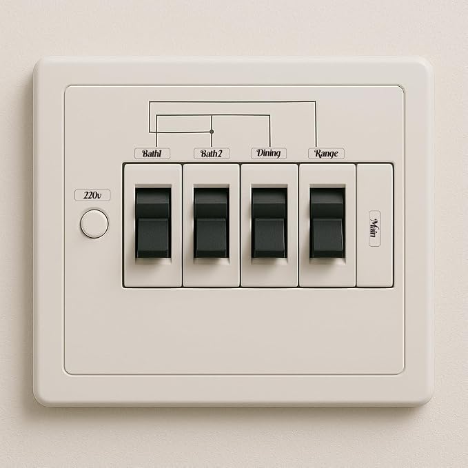 660 Pcs Decal Circuit Breaker Box Labels, Transparent Switches Identification - Image 5
