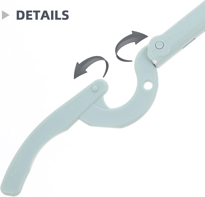 GLEAVI 9pcs Travel Folding Hangers Non-Slip Foldable Clothes Hanger Set - Image 3