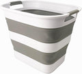 SAMMART 40L Collapsible Plastic Laundry Basket by SAMMART