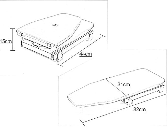 180° Rotation Foldable Pull-Out Ironing Board - Image 2