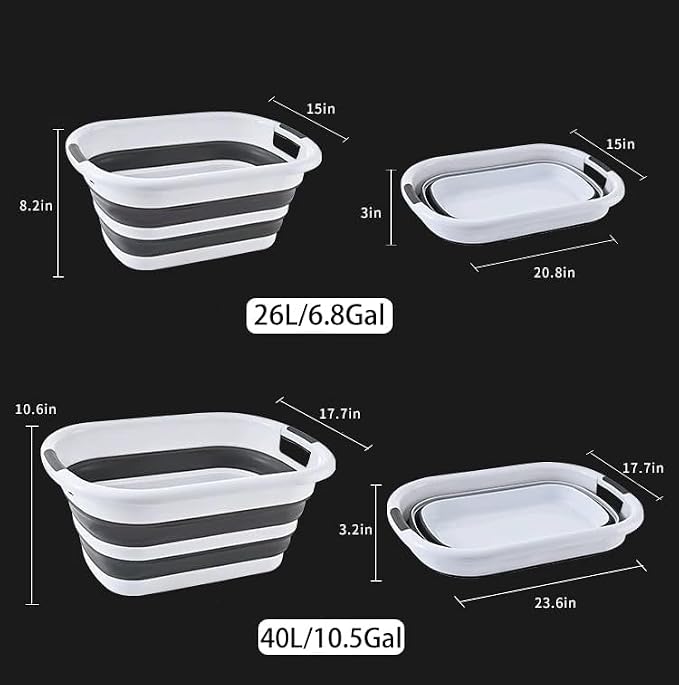 26L/40L Large Collapsible Mop Bucket - Image 2