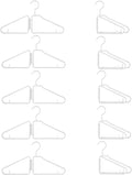 Foldable Clothes Hangers | Portable Plastic Clothes Hangers | Space Saving by Jayour