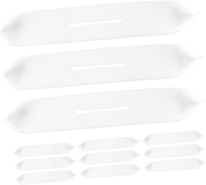 Ciieeo 50pcs Non-Slip Foam Hanger Covers Padded Suit Protector Strips Sponge by Ciieeo
