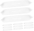 Ciieeo 50pcs Non-Slip Foam Hanger Covers Padded Suit Protector Strips Sponge by Ciieeo