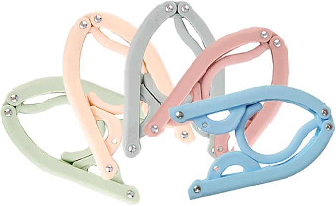10Pcs Travel Hangers for Cruise Foldable Hangers - Image 2
