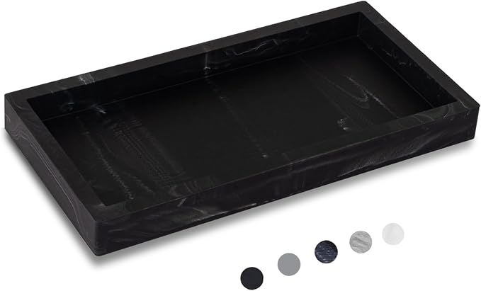 Small Bathroom Vanity Silicone Tray by Heagoale