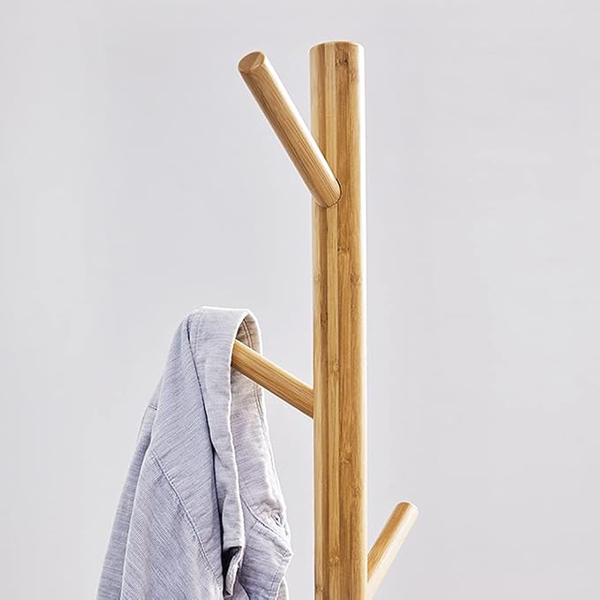 FIONEL Coat Rack Coat Rack Bedroom Bedside Vertical Hanger Rack Household - Image 5