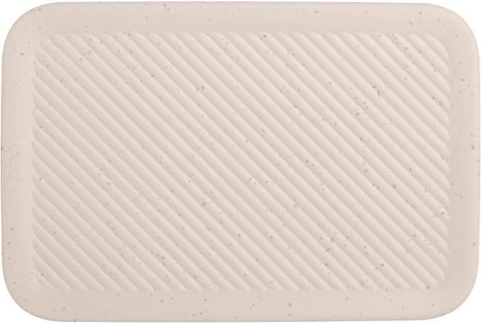 Superio Ribbed Collection Lid for Eco-Friendly Decorative Plastic Basket Open by Superio