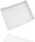 Small White Serving Tray for Serving Accessory, Perfume or Display Use. by VCREATC-VCREATEFORCUSTOMER