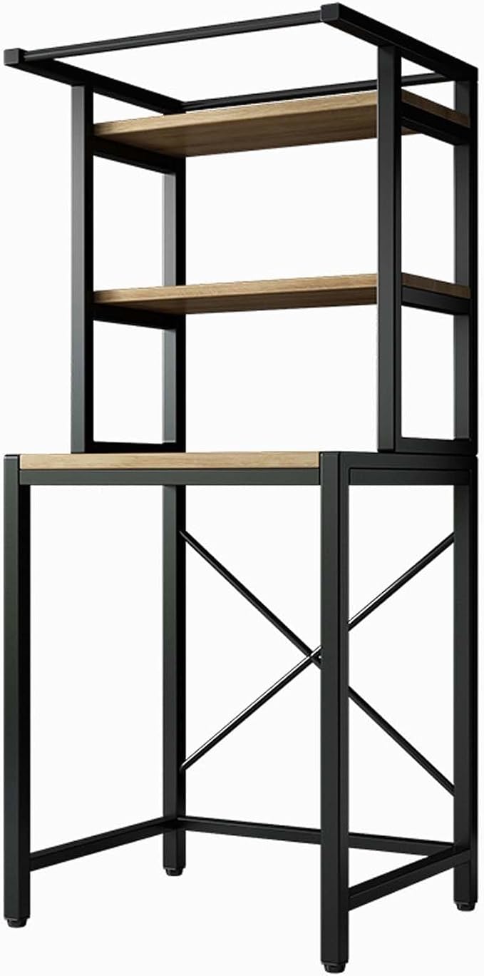 Space-Saving 3-Tier Over Washer and Dryer Storage Shelf, Heavy-Duty Over - Image 5