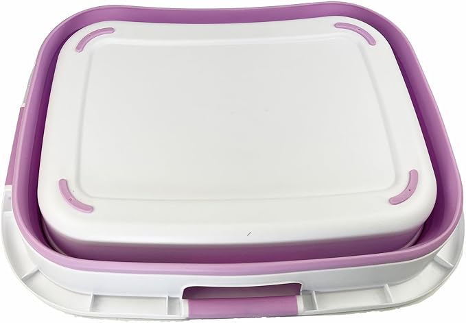 SAMMART 30L Collapsible Plastic Laundry Basket - Image 5