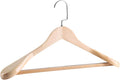 Heavy-Duty Clothes Hanger Wooden Coat by Unknown