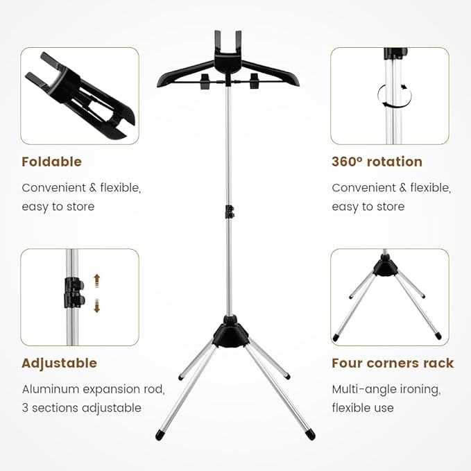 Portable Garment Steamer Hanger - Image 5