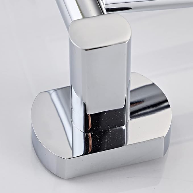 ZHOUXIAO Solid Brass Swing Out Towel Bar Chrome Finish/Towel Racks - Image 2