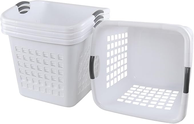2 Bushel/70 L Ultra Square Plastic Laundry Basket - Image 7
