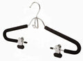 Only Hangers Foam Padded Black Suit Hanger w/Clips by Only+Hangers