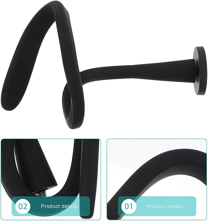 Black Washer Door Holder Silicone Prop - Image 8