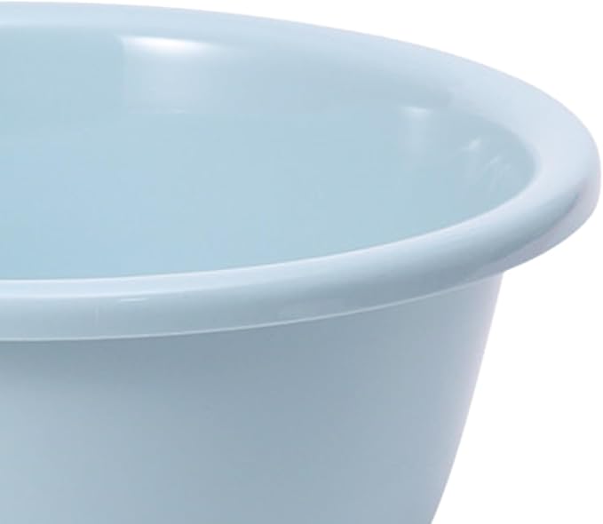 Round Plastic Wash Basin, Portable Dish Tub Multi Purpose Basin Laundry Wash - Image 9