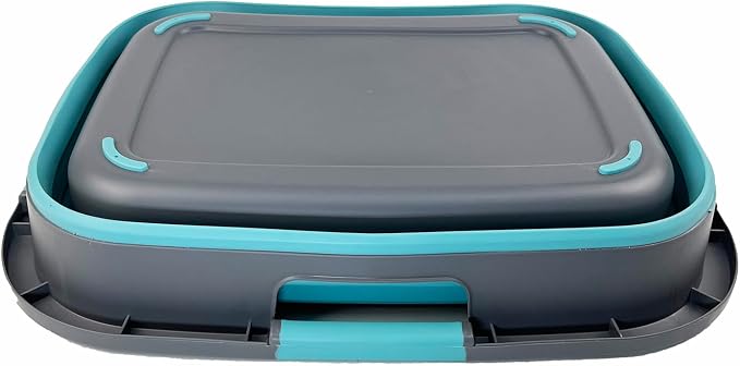 SAMMART 30L Collapsible Plastic Laundry Basket - Image 4