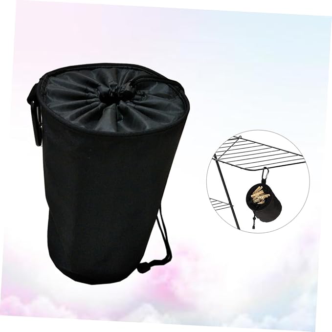 PRETYZOOM Hanging Clothespins Storage Bag Oxford Peg Organizer - Image 7