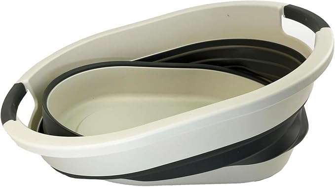 SAMMART 23L Collapsible Plastic Laundry Basket - Image 3