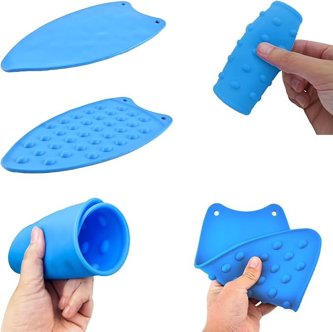 Silicone Iron Rest Pad for Ironing Board Hot Resistant Mat - Image 4
