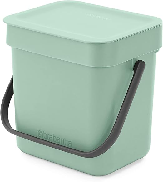 Brabantia Sort & Go Kitchen Countertop Food Scraps Compost Bin | XS / 0.8 Gal / by BrabantiaUSA