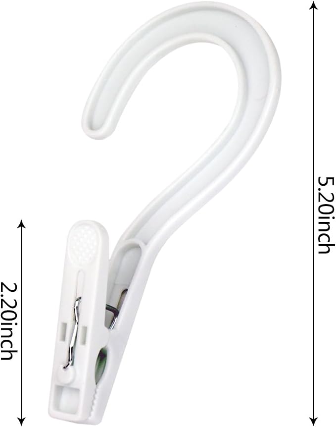 Laundry Hooks Boot Hangers Plastic Clothes Pins Hanger Clips - Image 2