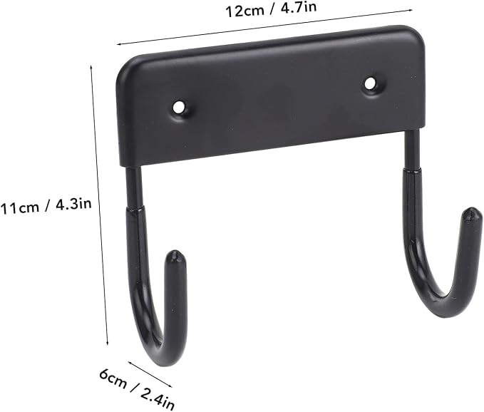 Ironing Board Holder Wall Mount, Iron Metal Ironing Board Hanger, Space Saving - Image 6