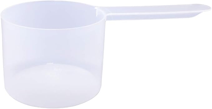 Plastic Measuring Scoop, 6 Tablespoon Long Handle Spoons by TheScoopie