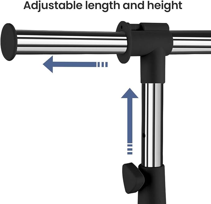 LiaMeE Adjustable Clothing Rack - Image 3