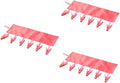 Amosfun 3pcs Portable Travel Clothesline Folding Laundry Hanger Rack Clips by Amosfun