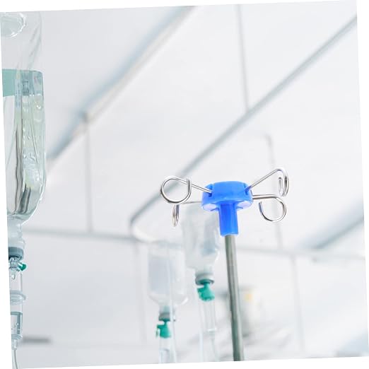 ABOOFAN Stainless Steel Infusion Stand Hook Vertical Rack Accessory - Image 4