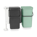 Brabantia Sort & Go Built-in Cupboard Recycling Cans Double Door Mounted Trash by BrabantiaUSA