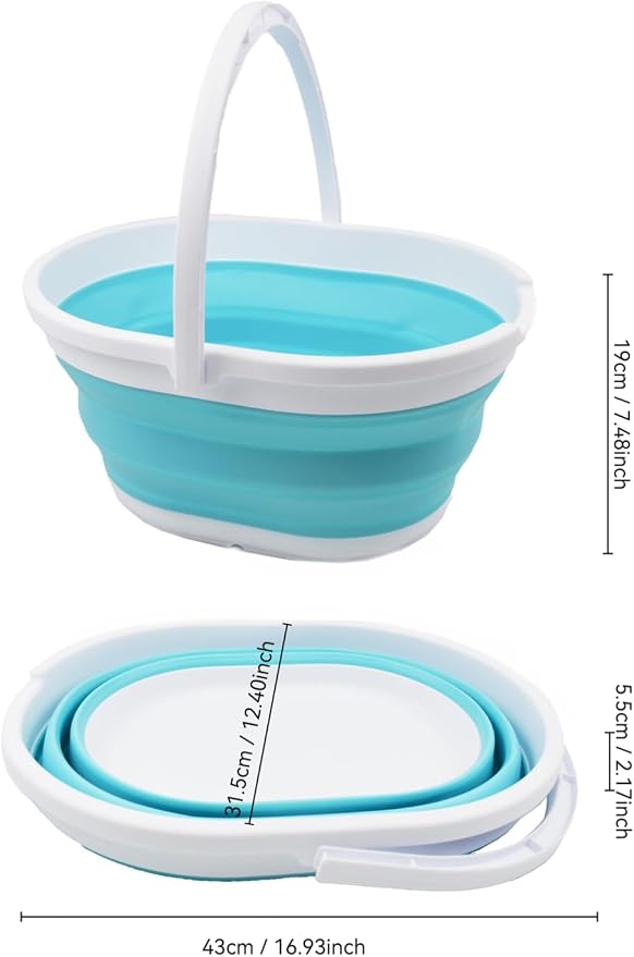 SAMMART Collapsible Plastic Bucket - Image 2