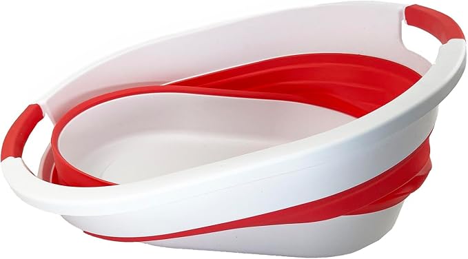 SAMMART 23L Collapsible Plastic Laundry Basket - Image 3