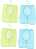 4pcs Clothesline Bag for Bathroom Kitchen Mesh Storage Dry Bag Laundry Room by HOMOCONO