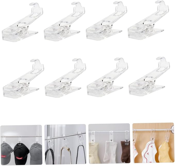 DOITOOL 40pcs Windproof Clips for Clothes Drying Multi-Functional Non- Hangers - Image 2