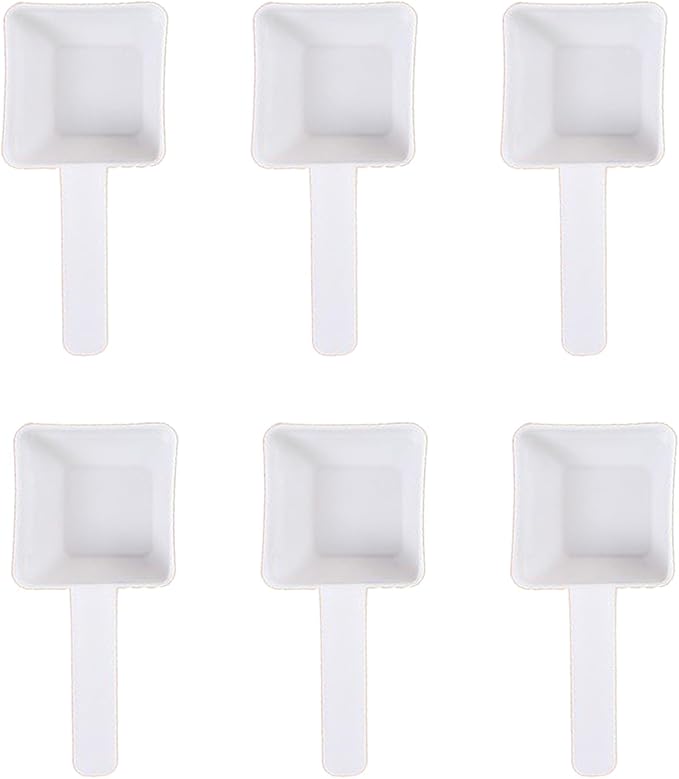 6 PCS Protein Powder Spoon Washing Powder Scoop Tablespoon by BFLCTTBD