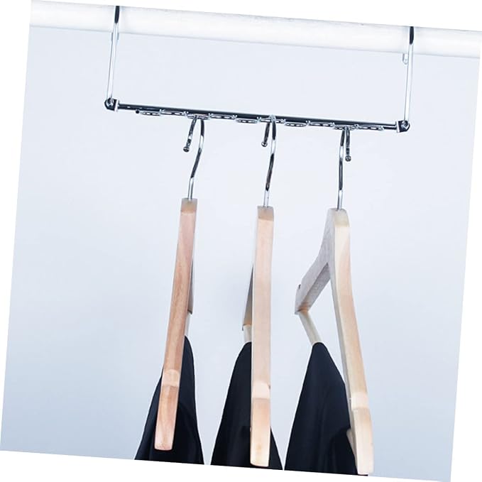 Happyyami 2pcs Multi Hole Clothes Drying Rack Convenient Clothing Hangers - Image 5