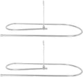 2PCS Stainless Steel Spiral Hanger by LALADEFIEE