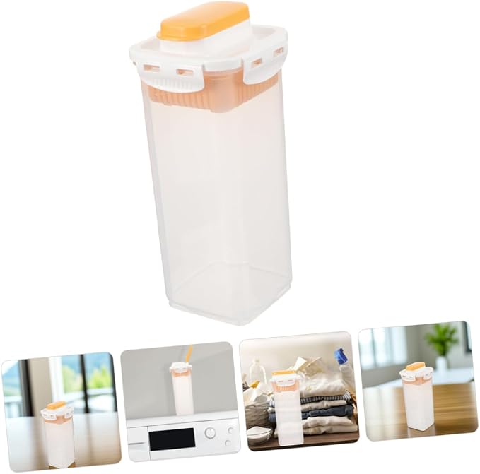 VALICLUD 2pcs Multi-functional Laundry Powder Container Airtight Lid - Image 7