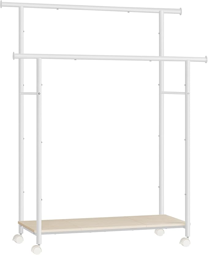 SONGMICS Double-Rod Clothes Rack by SONGMICSbySONGMICSHOME